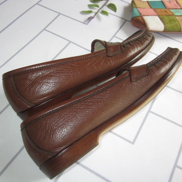 SAS Comfort Brown Penny Loafers Flats sz 9 1/2 - Picture 5 of 8